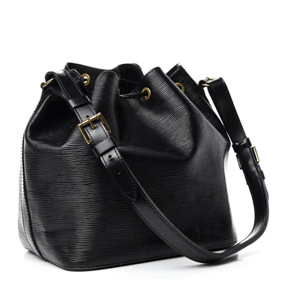 Louis Vuitton Epi Petit Noe Black 3 of 15