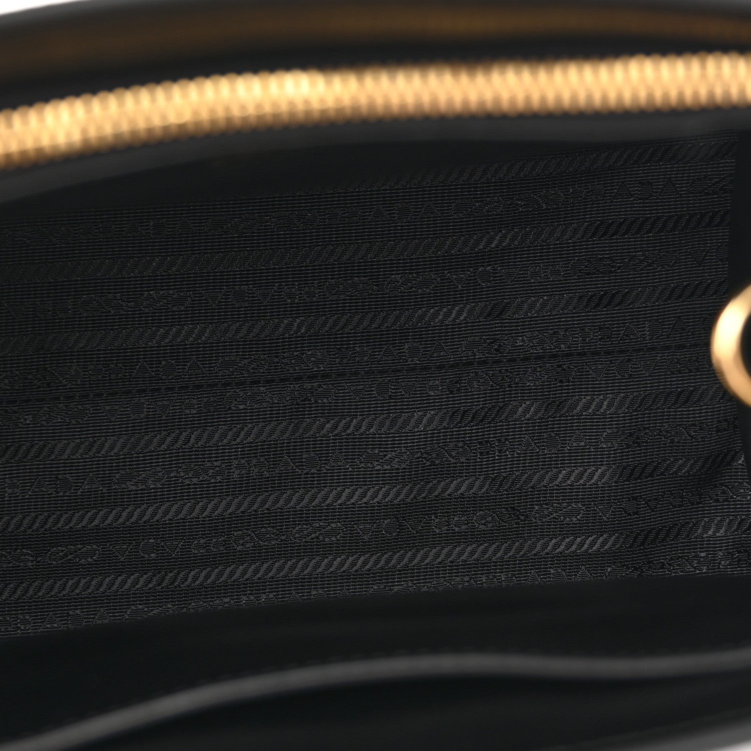 Prada Saffiano Cuir Calfskin Small Monochrome Top Handle Tote Black 5 of 13