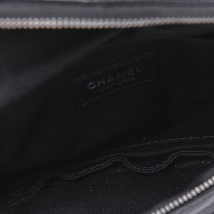 Chanel Grained Calfskin Quilted Waist Belt Bag Black 5 of 14