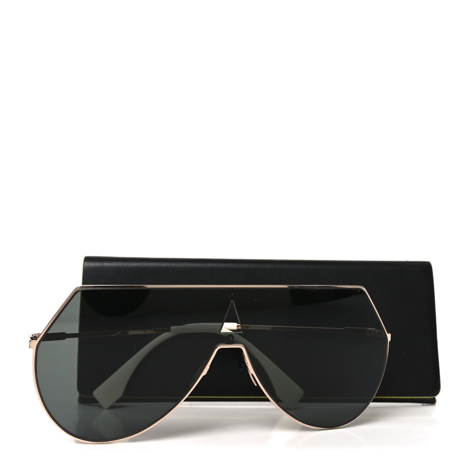 Fendi Metal Mirrored Eyeline Sunglasses FF 0193S Black Rose Gold 7 of 7
