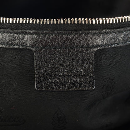 Gucci Calfskin Large Jungle Shoulder Bag Black 5 of 7