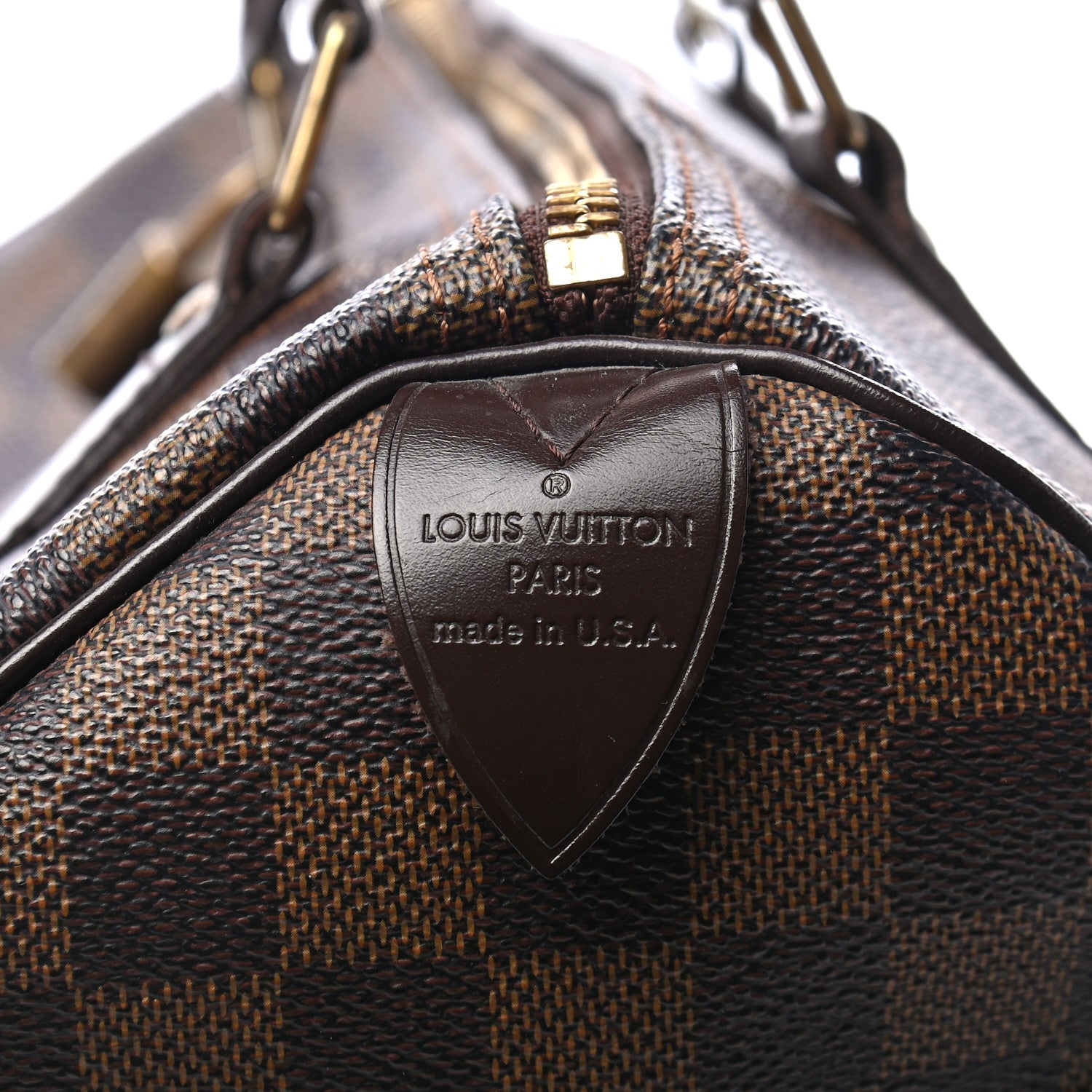 Louis Vuitton Damier Ebene Speedy 30 6 of 10
