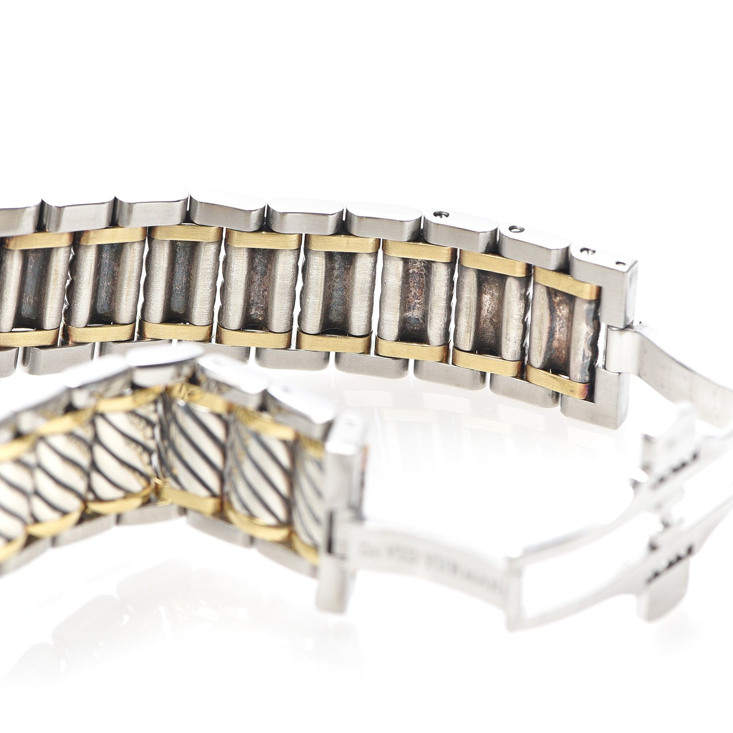 Stainless Steel 18K Yellow Gold 35mm Thoroughbred Automatic Watch
