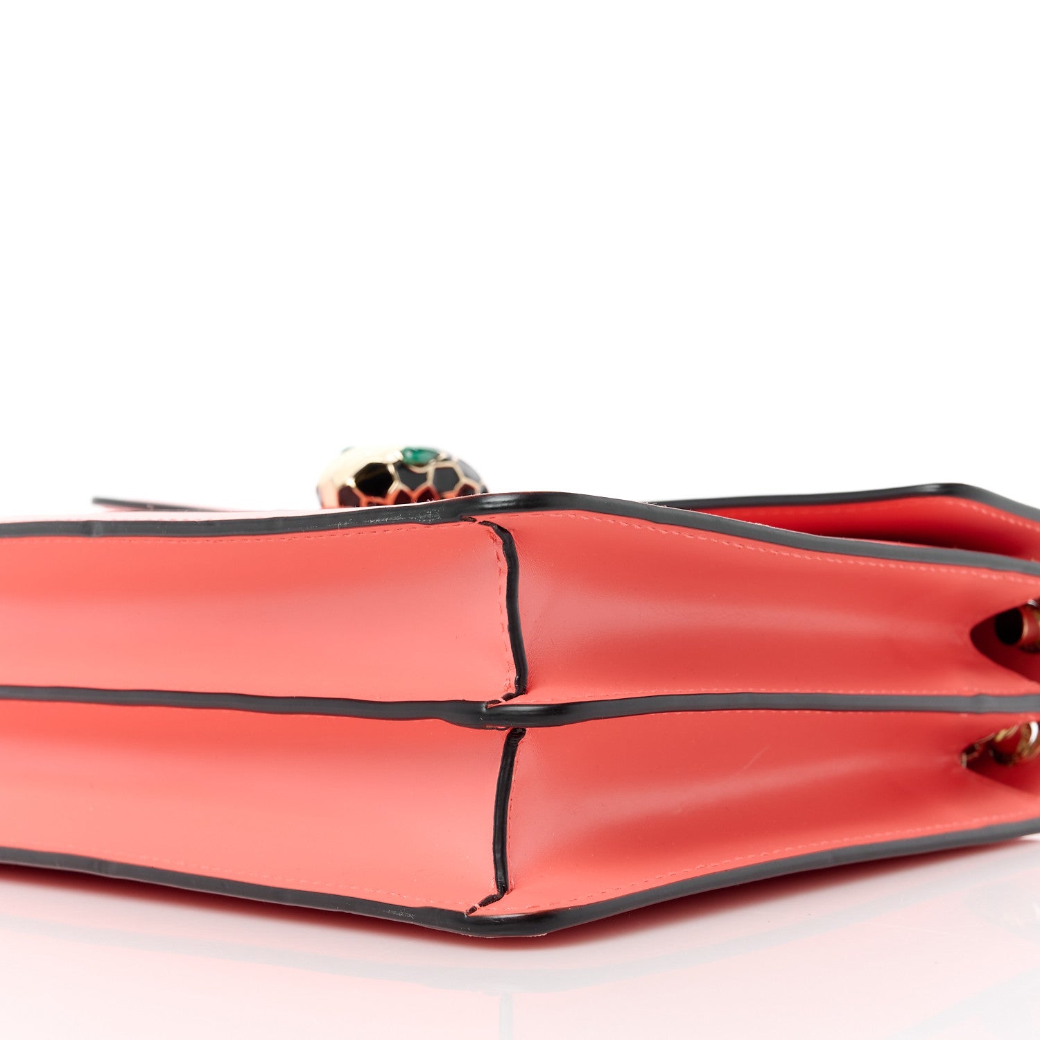 Bulgari Calfskin Serpenti Forever Crossbody Flamingo Quartz 12 of 12