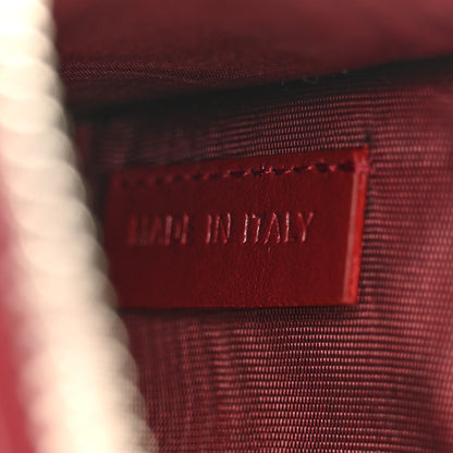 Christian Dior Patent Cannage Lady Dior Clutch Red 8 of 16