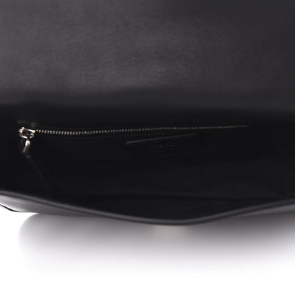 Fendi Nappa FF 1974 Embossed Mini Expandable Flap Bag Black 5 of 10
