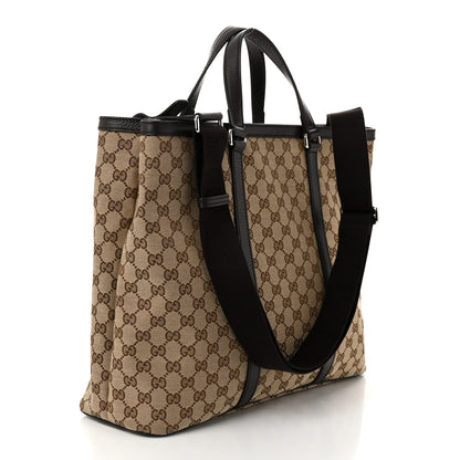 Gucci GG Monogram Large Joy Tote Bag Dark Brown 3 of 11