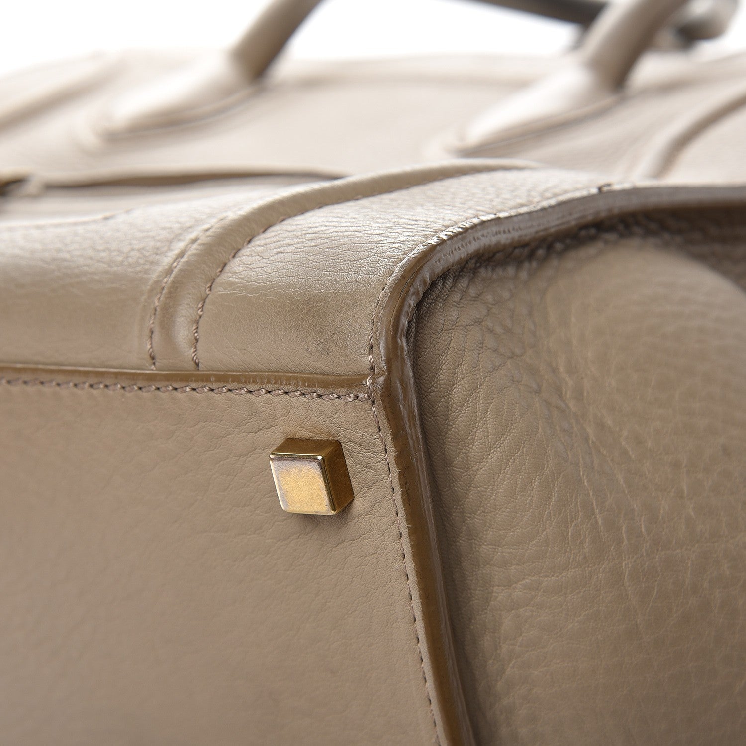 Celine Supple Calfskin Medium Phantom Luggage Beige 15 of 18