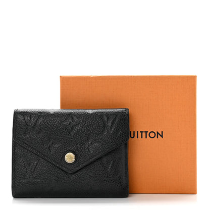 Louis Vuitton Empreinte Victorine Wallet Black 8 of 8