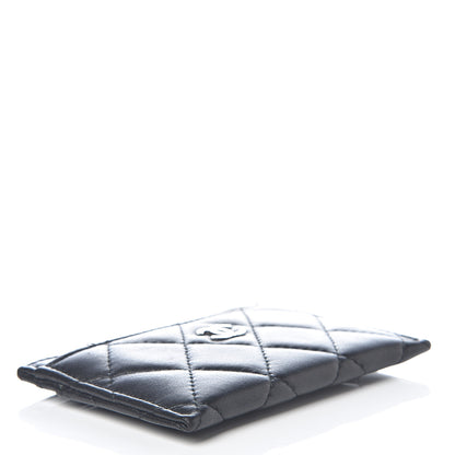 Chanel Lambskin Quilted Card Holder Black 3 of 7