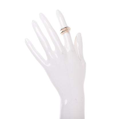 Cartier 18K Pink Gold Diamond Juste Un Clou Ring 52 6 2 of 6