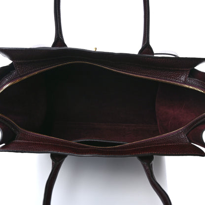 Mulberry Grain Vegetable Tanned Calfskin Zipped Bayswater Oxblood 5 of 12