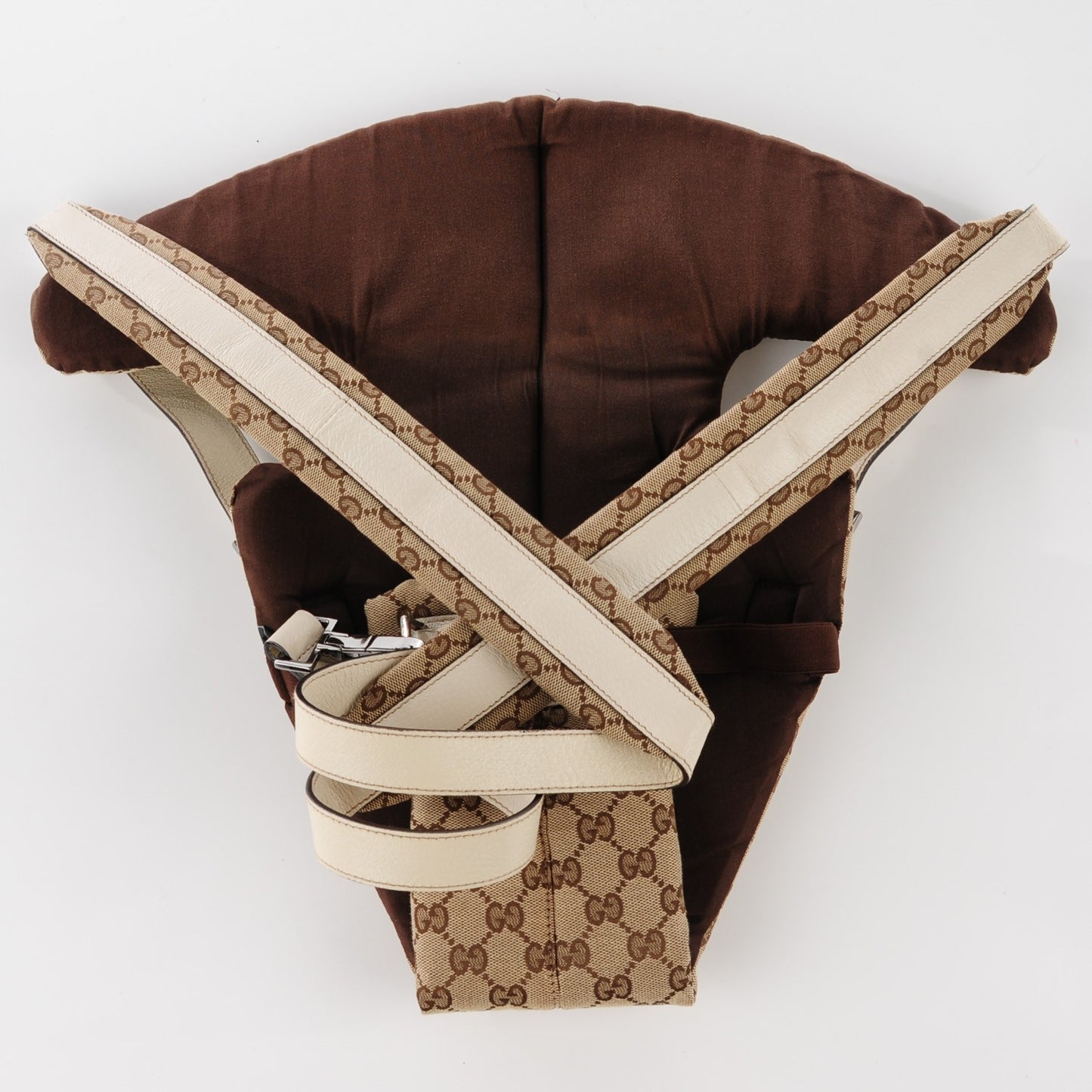 Monogram Baby Carrier Off White