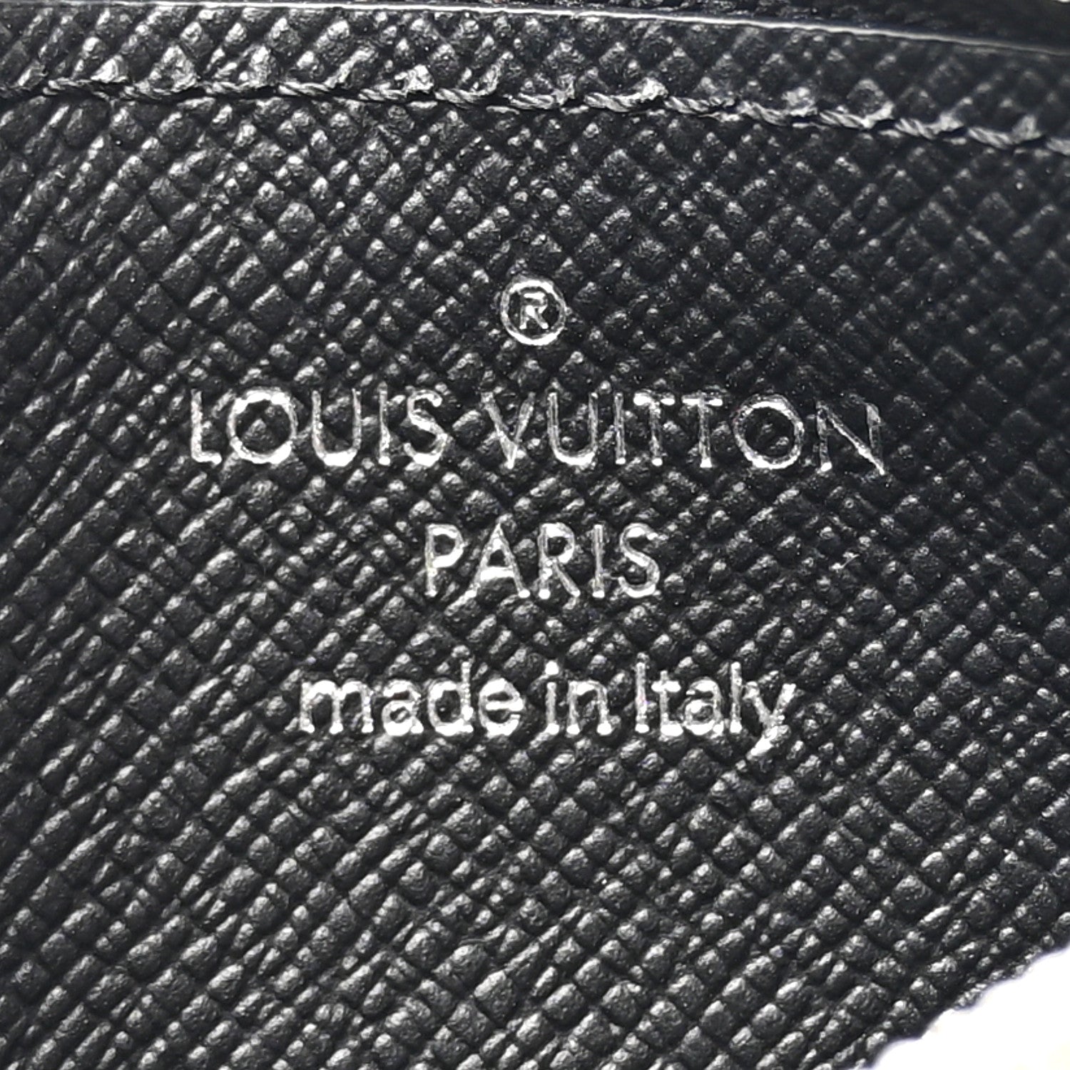 Louis Vuitton Taiga Coin Card Holder Black 6 of 6