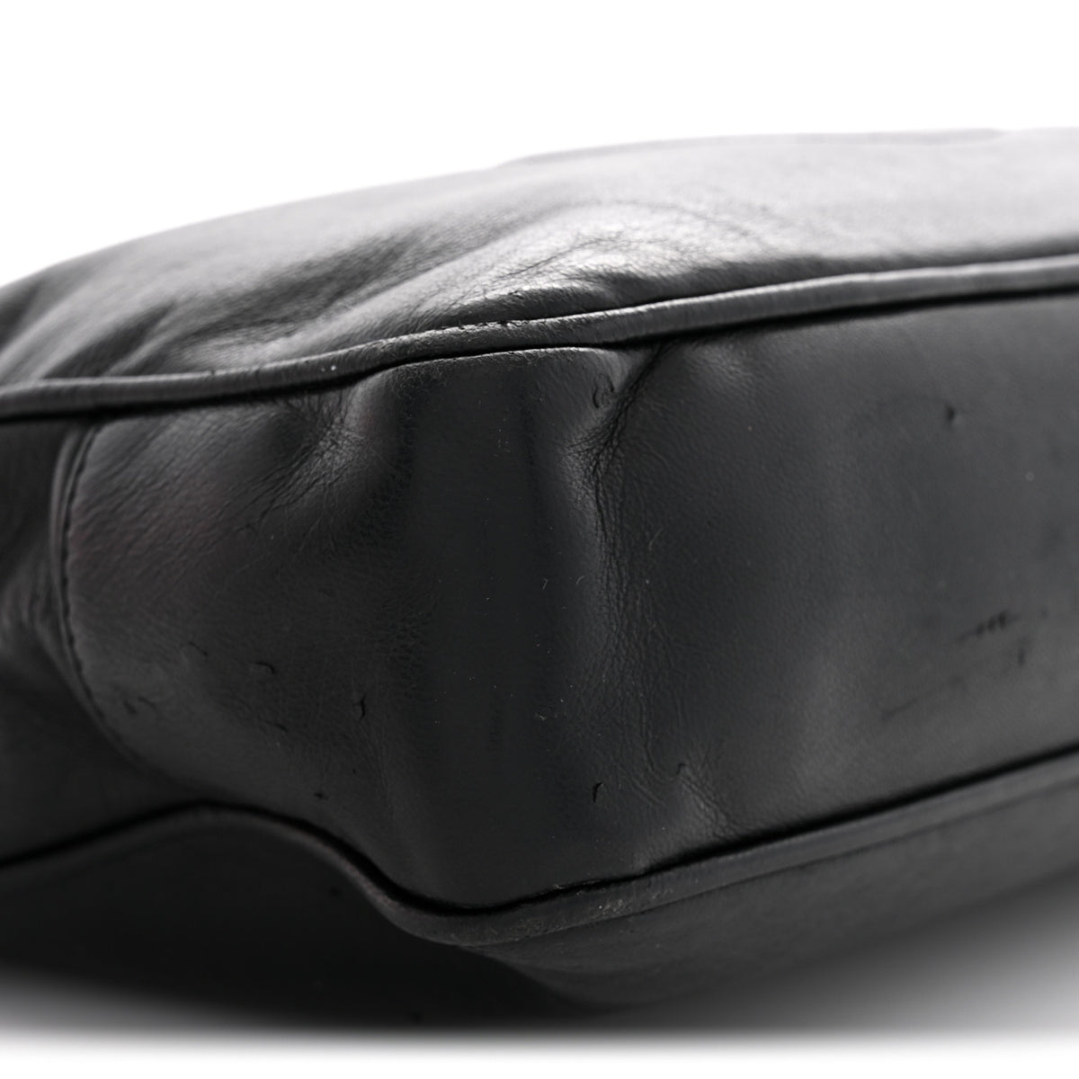 Chanel Lambskin CC Shoulder Bag Black 10 of 14