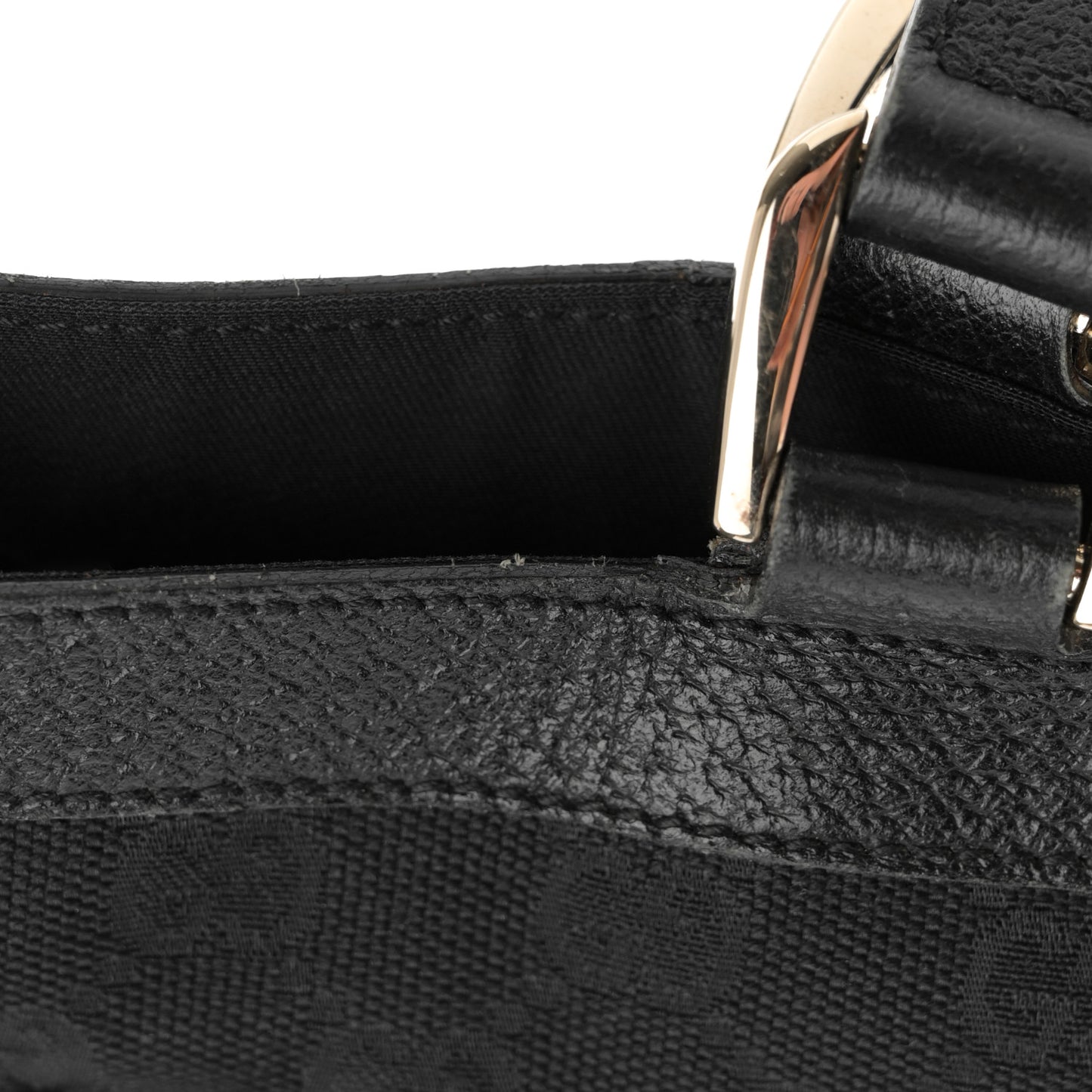 Monogram Abbey D Ring Tote Black