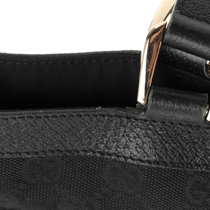 Gucci Monogram Abbey D Ring Tote Black 12 of 13