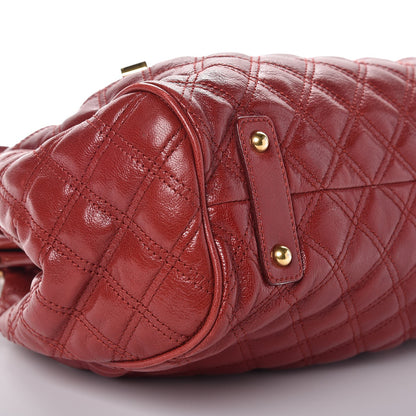Marc Jacobs Calfskin Quilted Stam Red 9 of 12