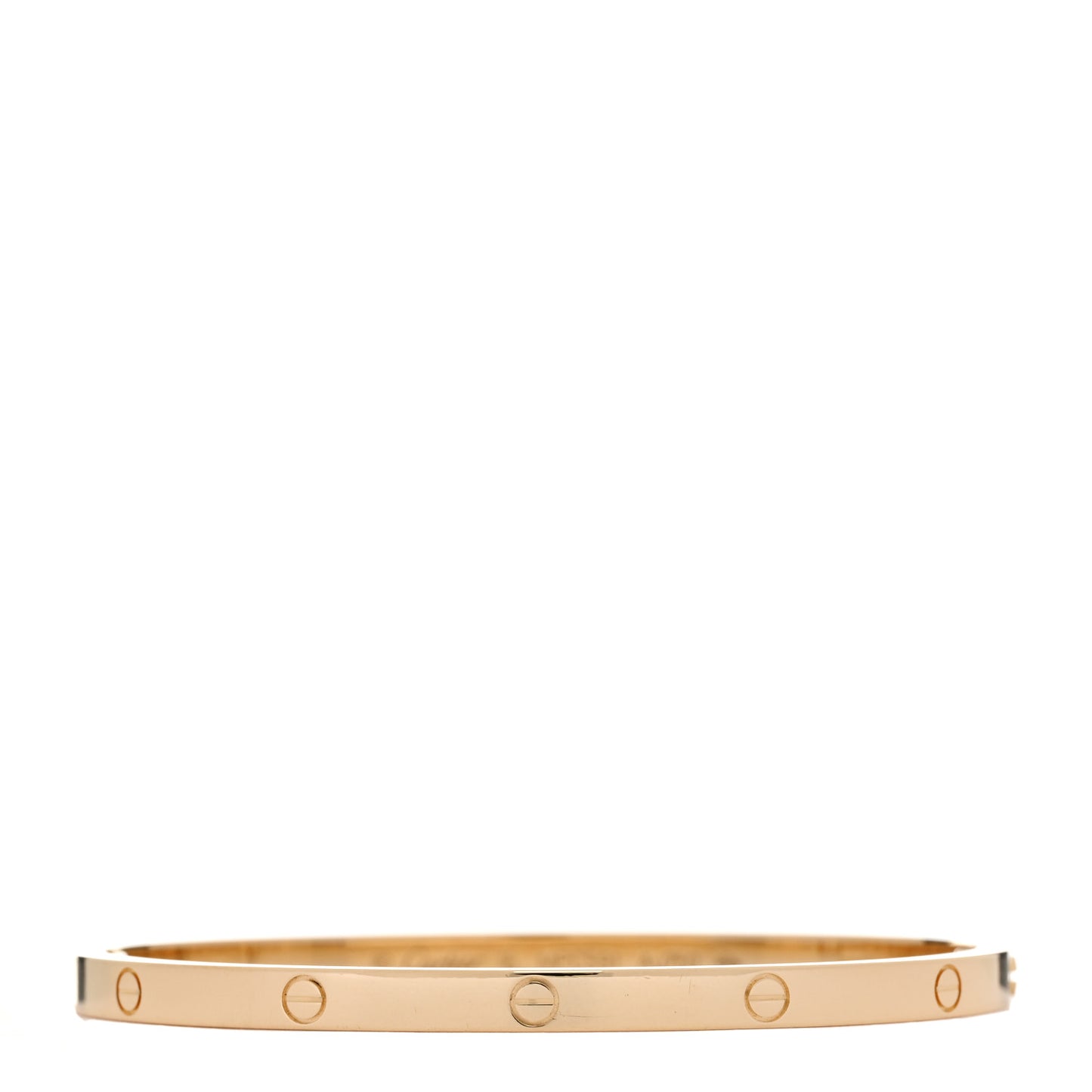 18K Yellow Gold Small LOVE Bracelet 16
