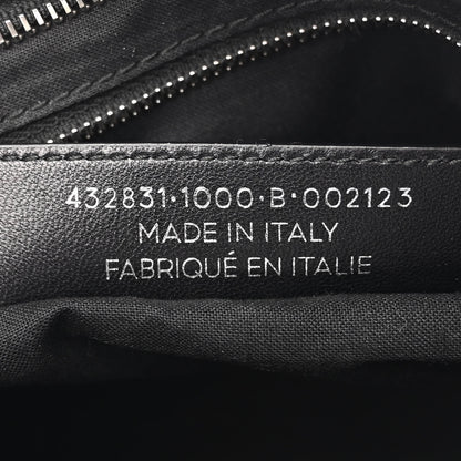 Balenciaga Chevre Silver Metallic Edge Hardware S City Black 7 of 11