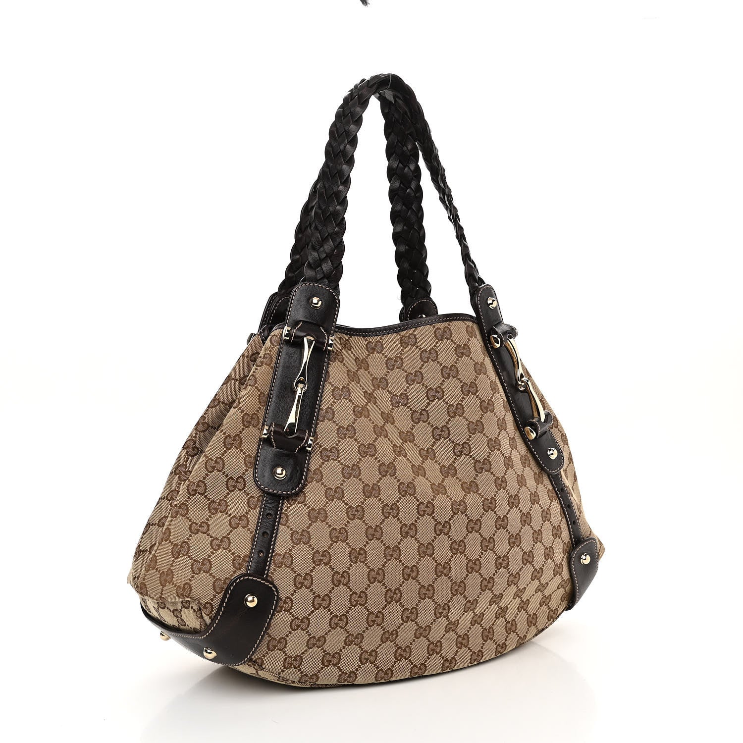 Gucci Monogram Medium Pelham Shoulder Bag Dark Brown 3 of 12