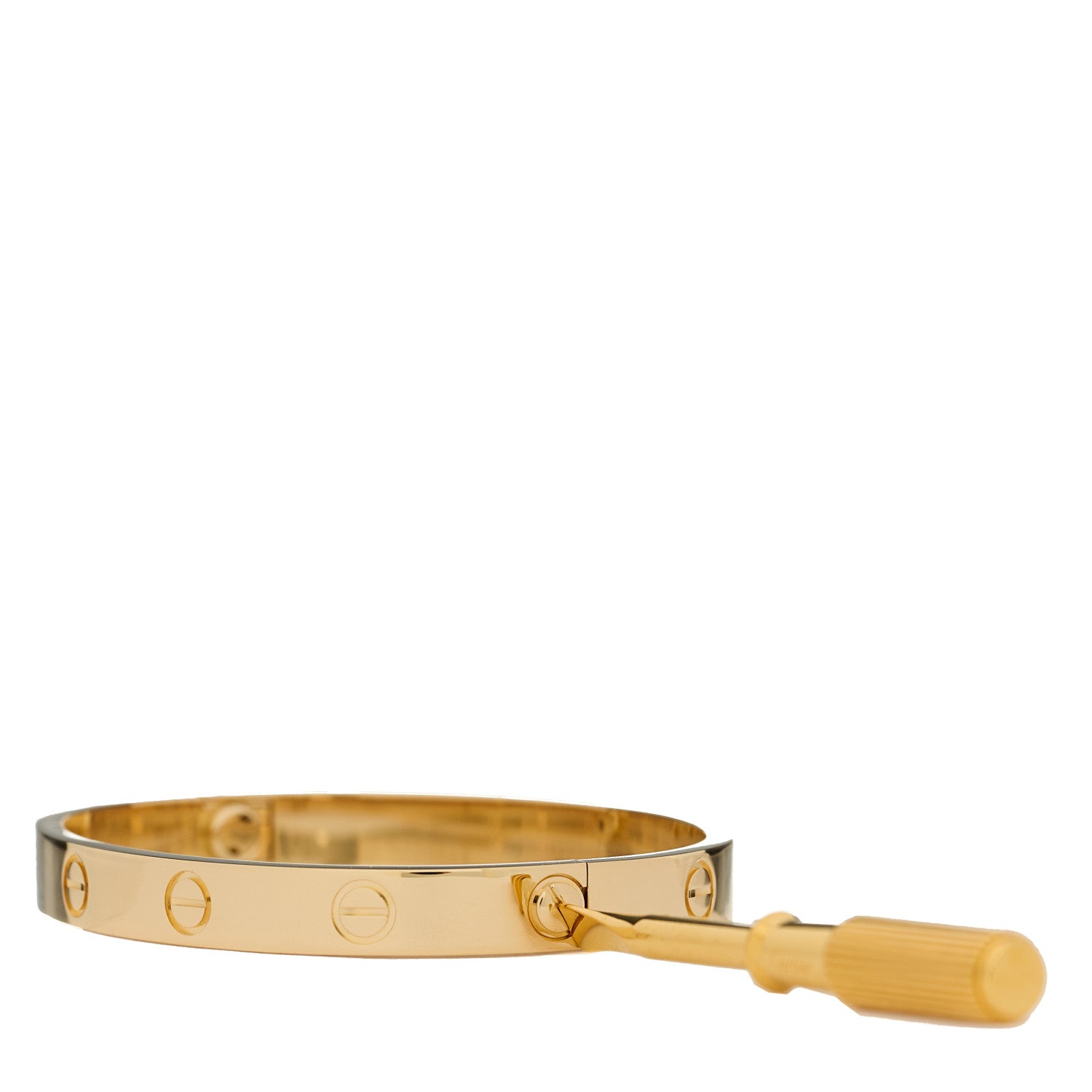Cartier 18K Yellow Gold LOVE Bracelet 16 3 of 8