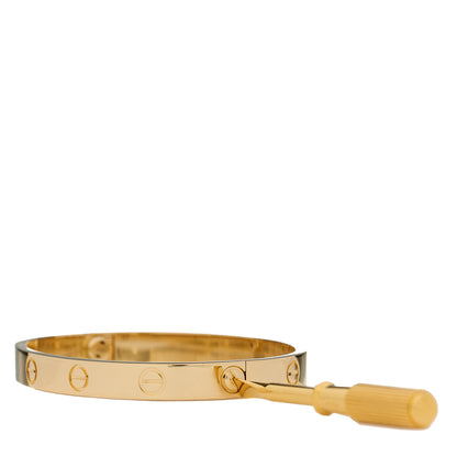 Cartier 18K Yellow Gold LOVE Bracelet 16 3 of 8