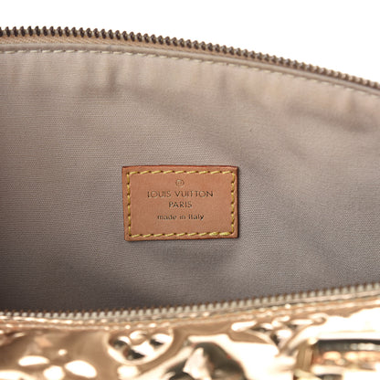 Louis Vuitton Monogram Miroir Speedy 35 Gold 6 of 9