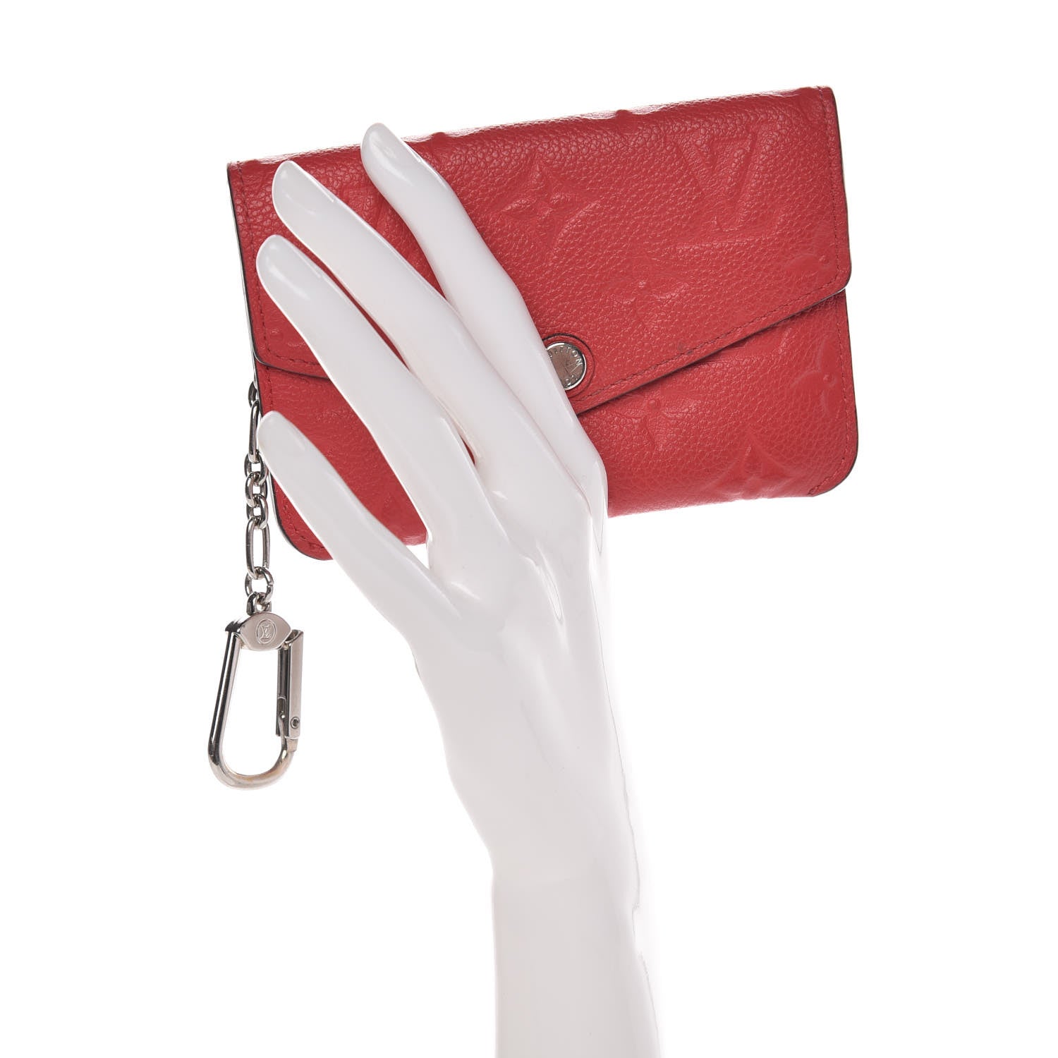 Louis Vuitton Empreinte Key Pouch Poppy 2 of 12
