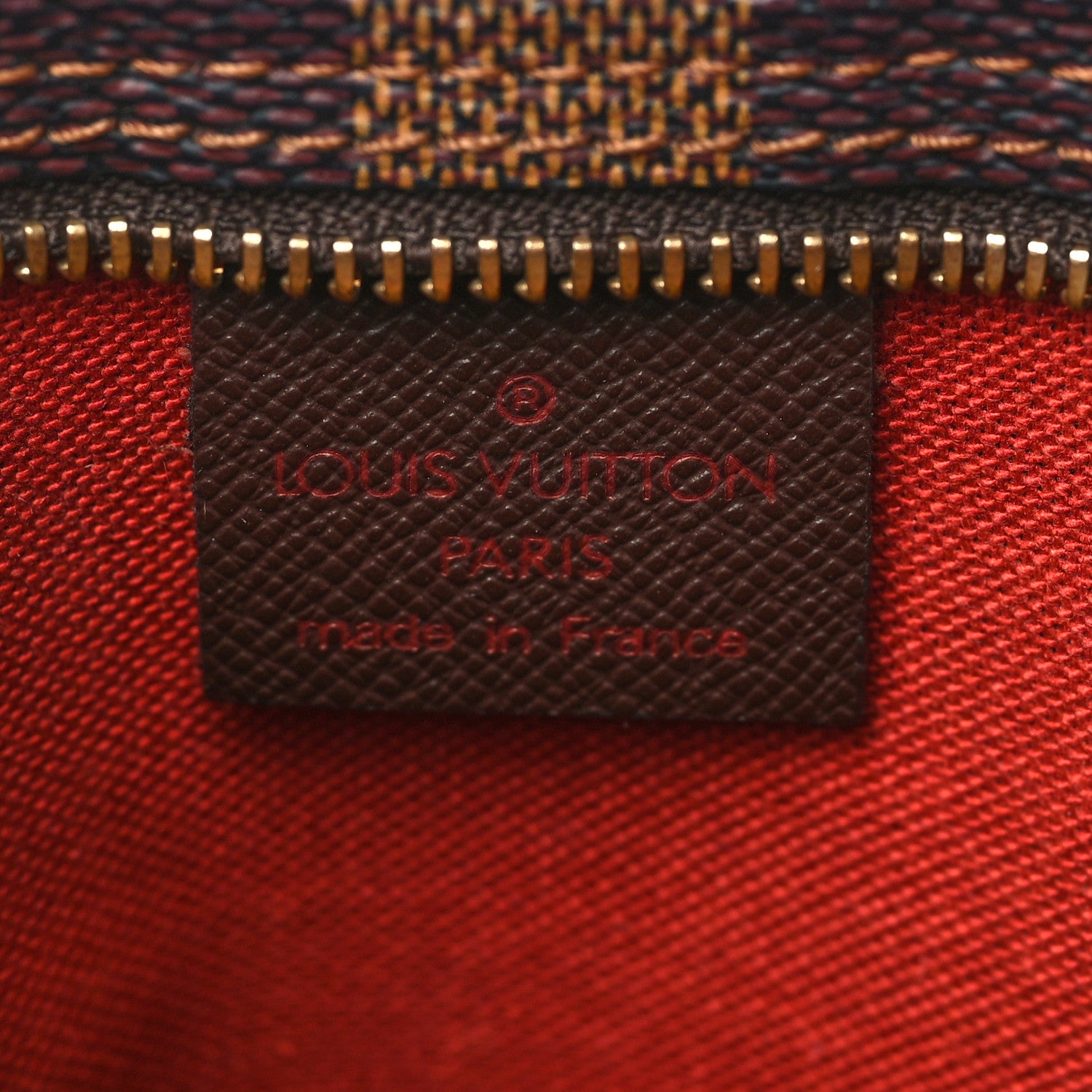 Louis Vuitton Damier Ebene Trousse Make Up Bag Pochette 6 of 8