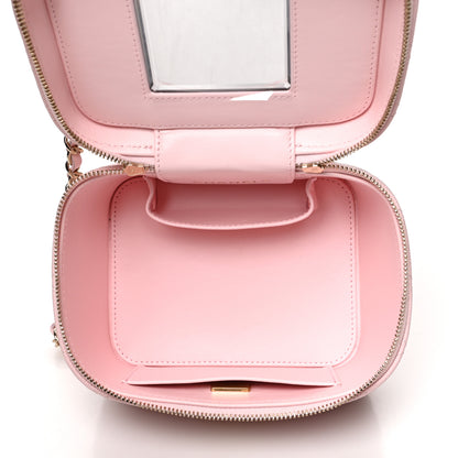 Chanel Caviar Quilted Small CC Vanity Case Light Pink 5 of 10