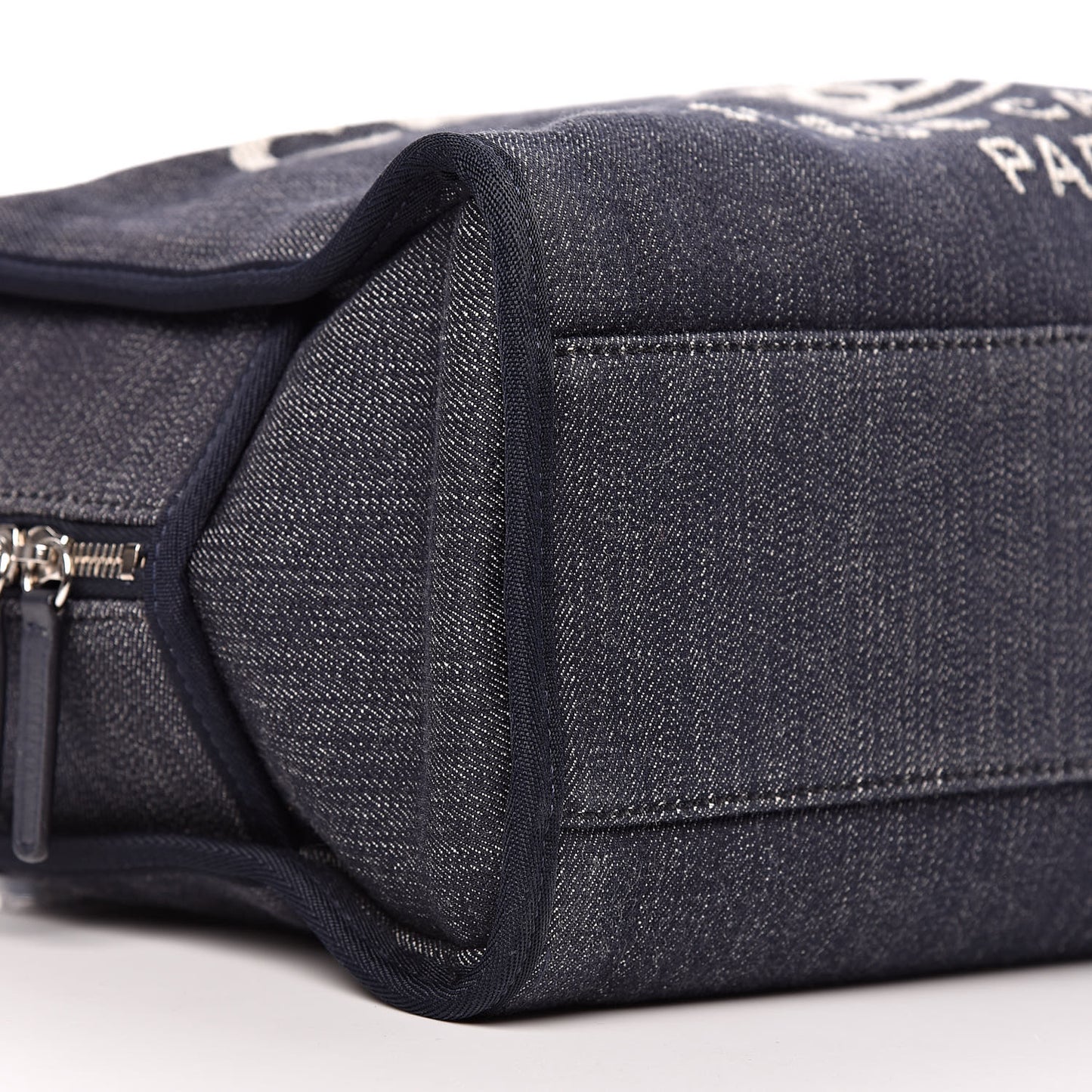 Denim Deauville Bowling Bag Dark Blue