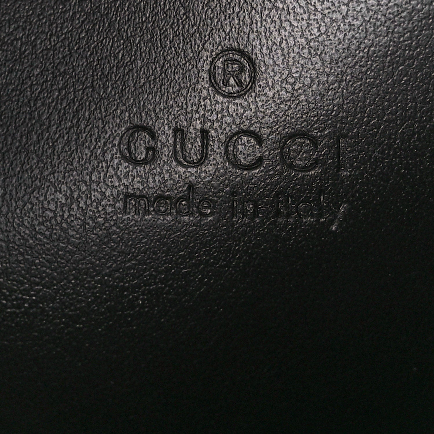 Gucci Calfskin Matelasse Monochrome Mini GG Marmont Chain Shoulder Bag Black 6 of 11