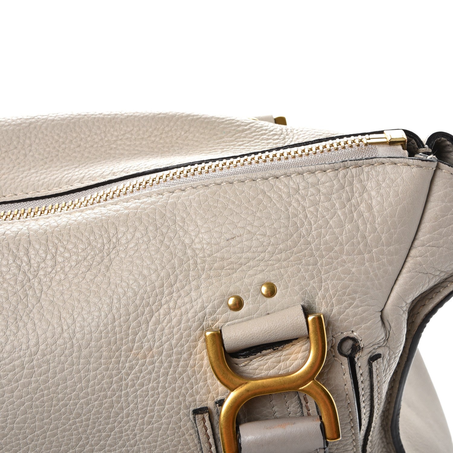 Chloe Calfskin Large Marcie Satchel Dove 16 of 16