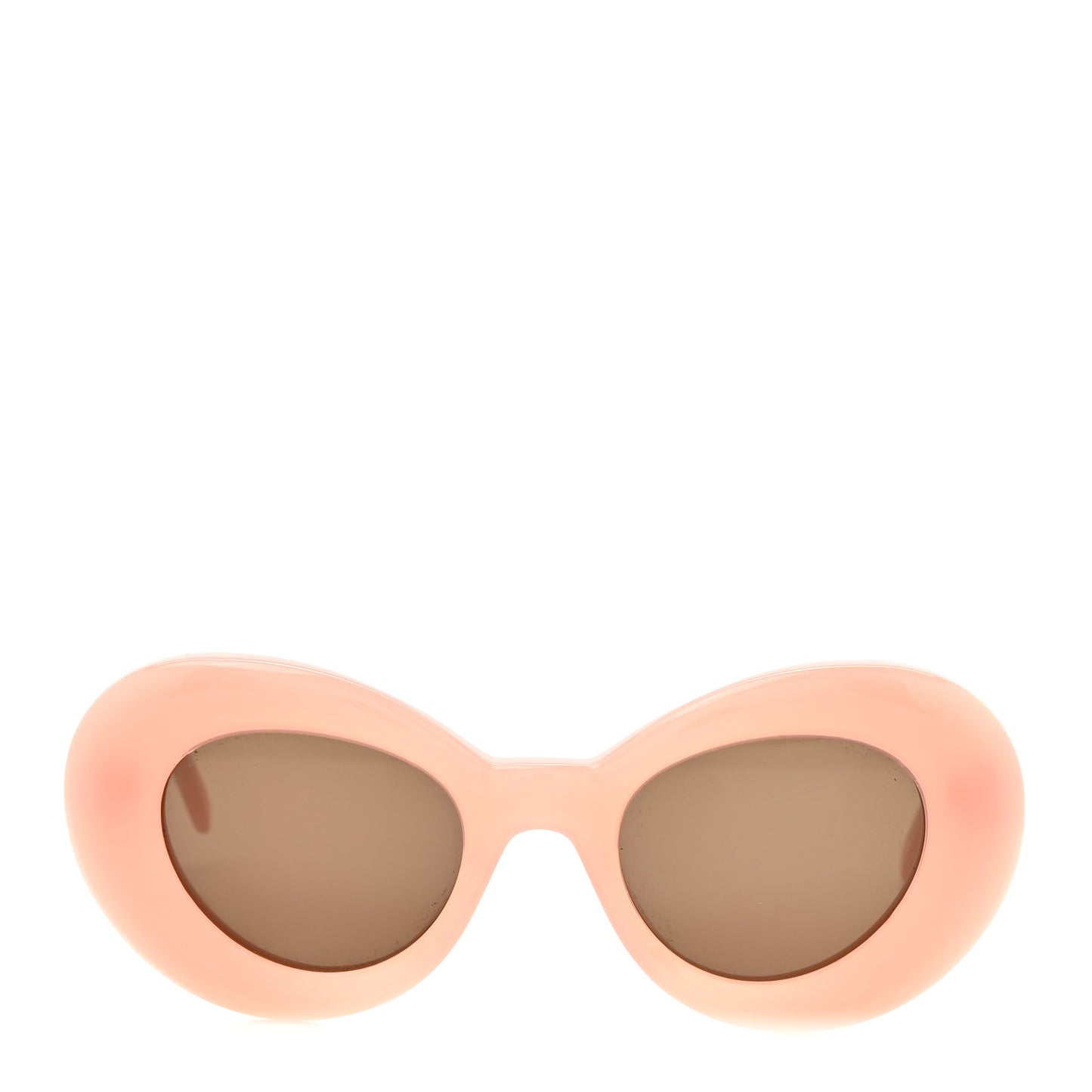 Acetate Curvy Round Sunglasses LW40112I Pink