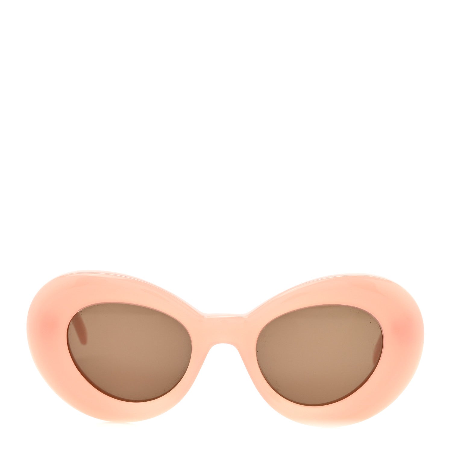 Loewe Acetate Curvy Round Sunglasses LW40112I Pink 2 of 7