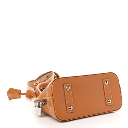 Louis Vuitton Epi Jacquard Alma BB Honey Gold 4 of 10