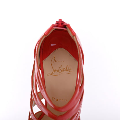 Christian Louboutin Patent Fernando 120 Sandals 36 Corail 7 of 12