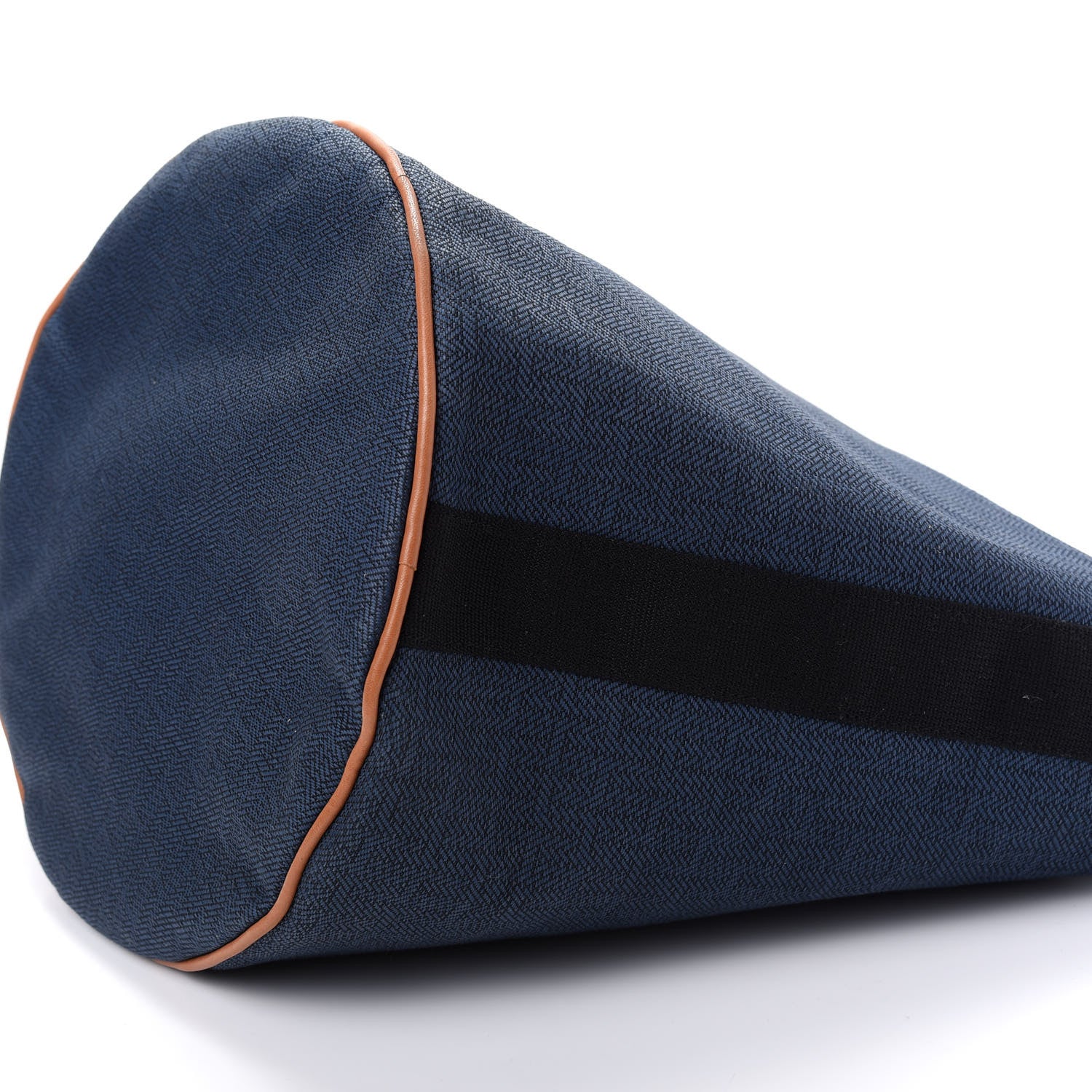 Hermes Cotton Canvas Sac De Plage GM Bleu Indigo 7 of 9