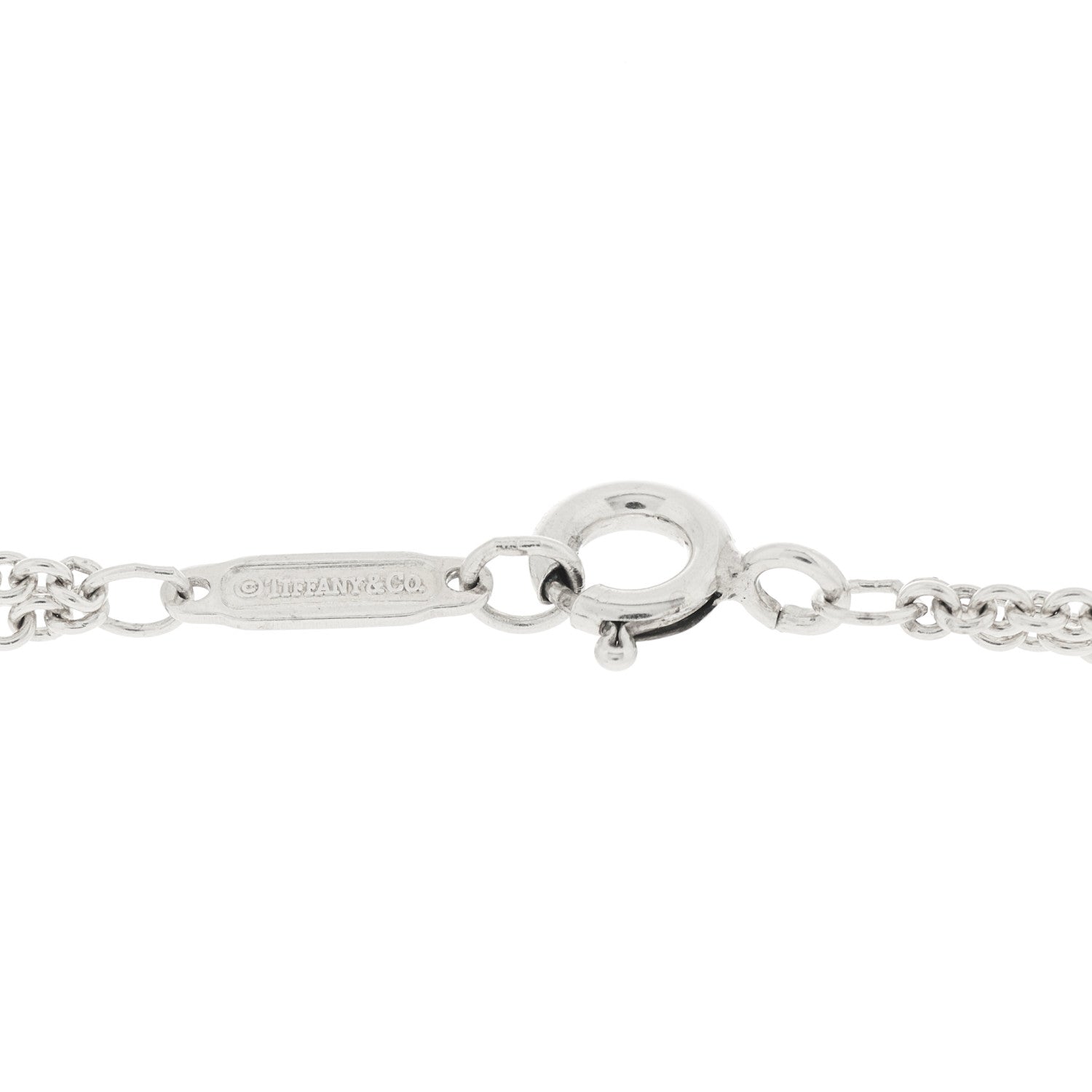 Tiffany Sterling Silver Infinity Pendant Necklace 4 of 5