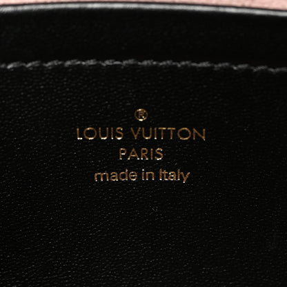 Louis Vuitton Lambskin Embossed Monogram Pochette Coussin Black 7 of 10