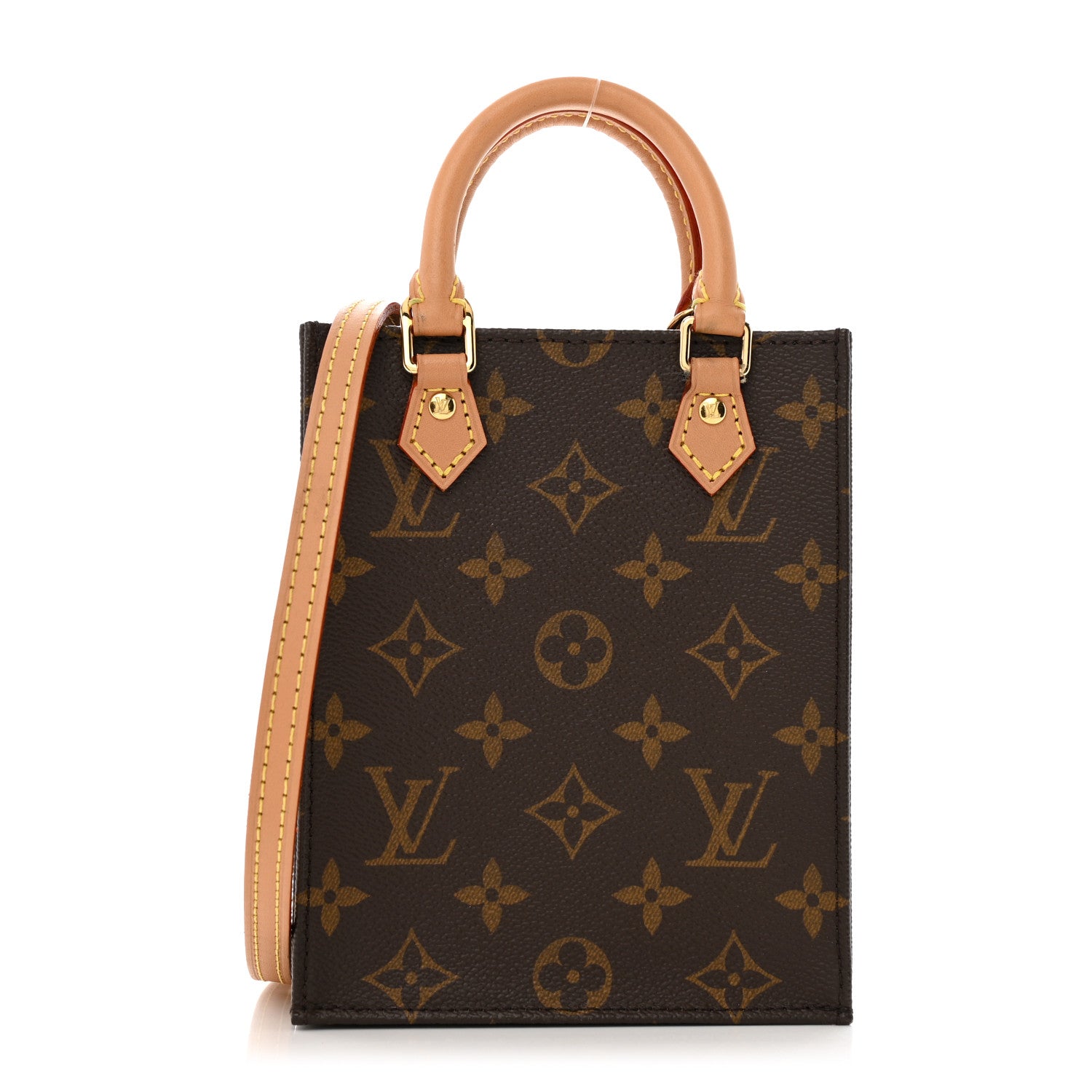 Louis Vuitton Monogram Petit Sac Plat 1 of 11