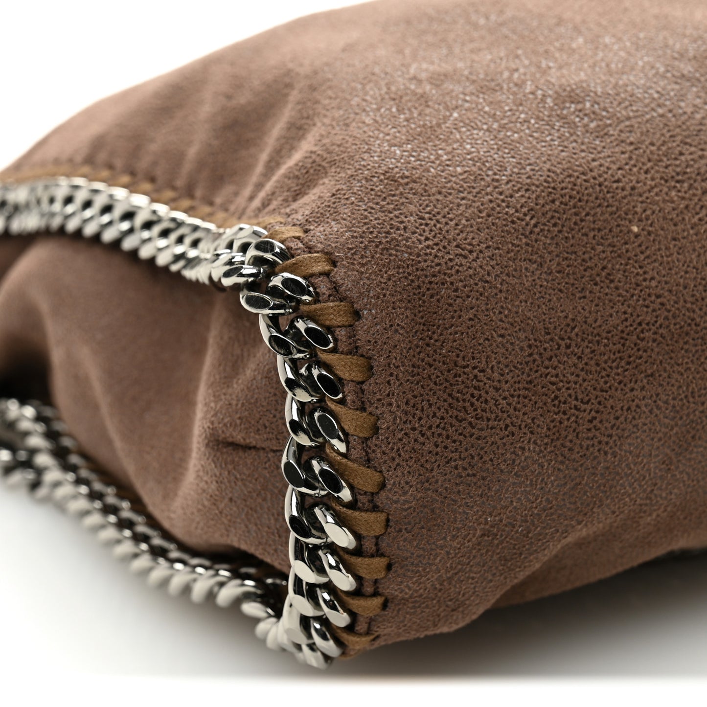 Shaggy Deer Small Falabella Tote Taupe