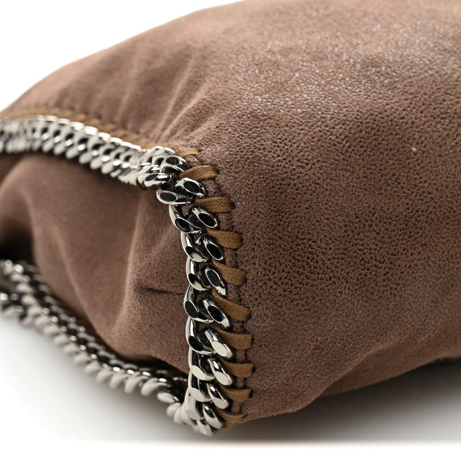 Stella McCartney Shaggy Deer Small Falabella Tote Taupe 9 of 10