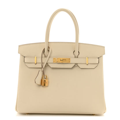 Hermes Epsom Birkin 30 Craie 1 of 12