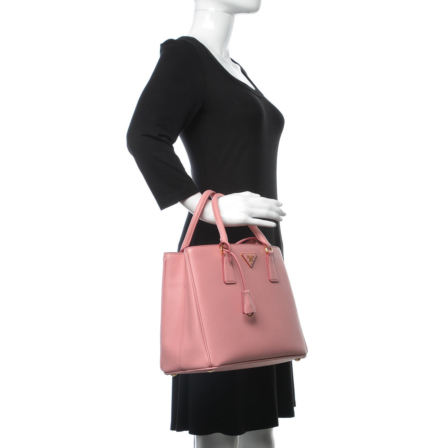 Saffiano Lux Medium Tote Petalo