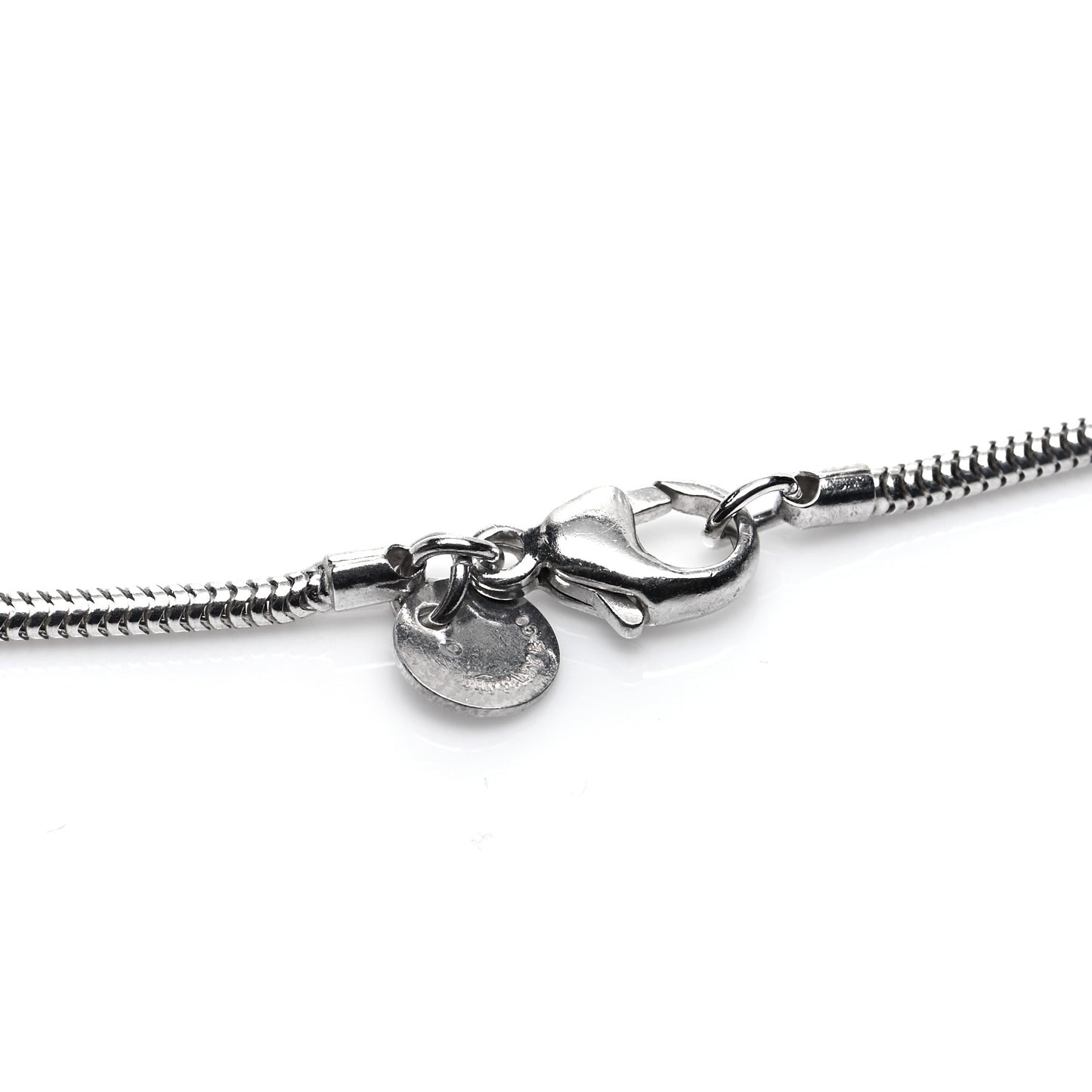 Sterling Silver 18K Yellow Gold Open Heart Pendant Necklace