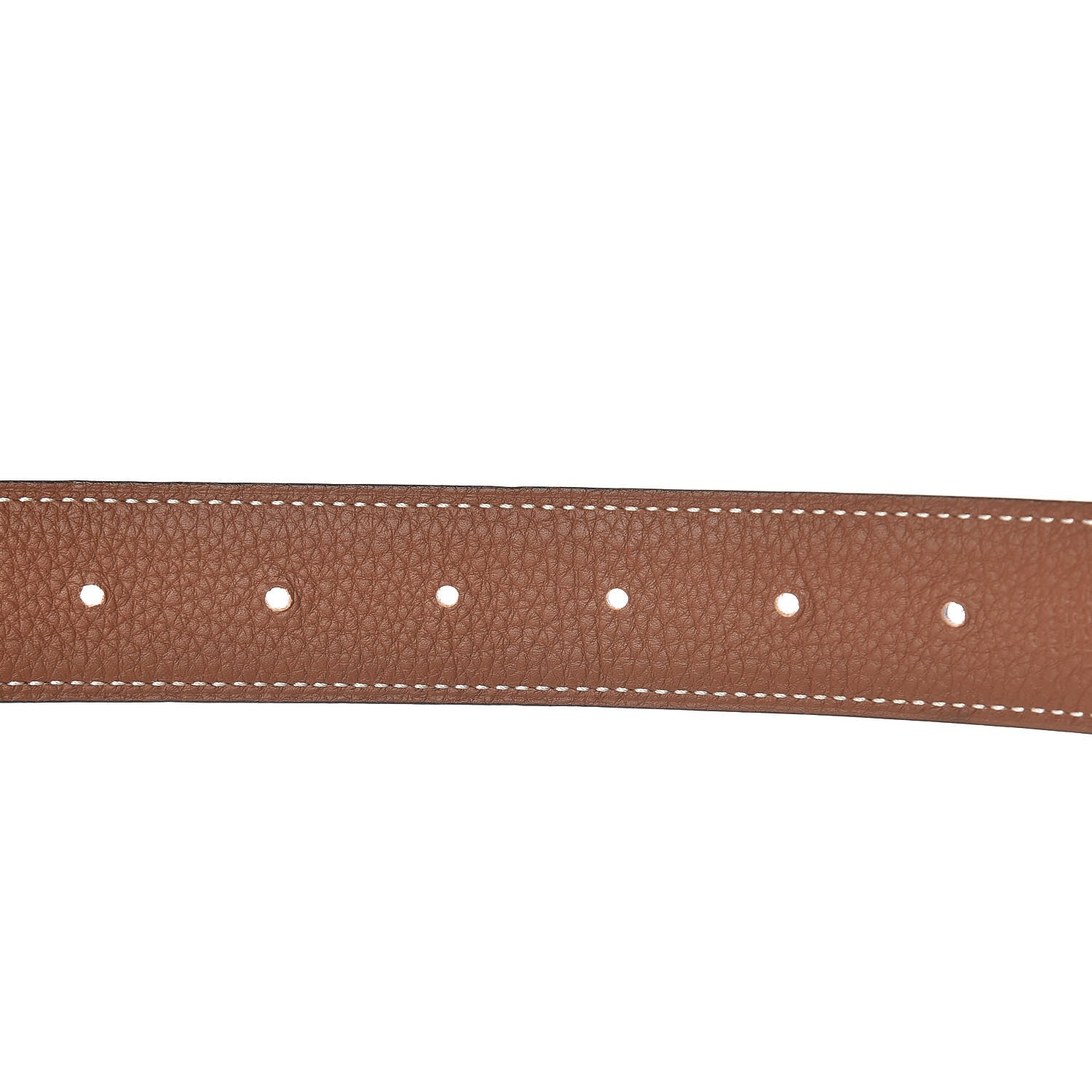 Hermes Box Togo 32mm H Belt 80 Black Gold 4 of 5