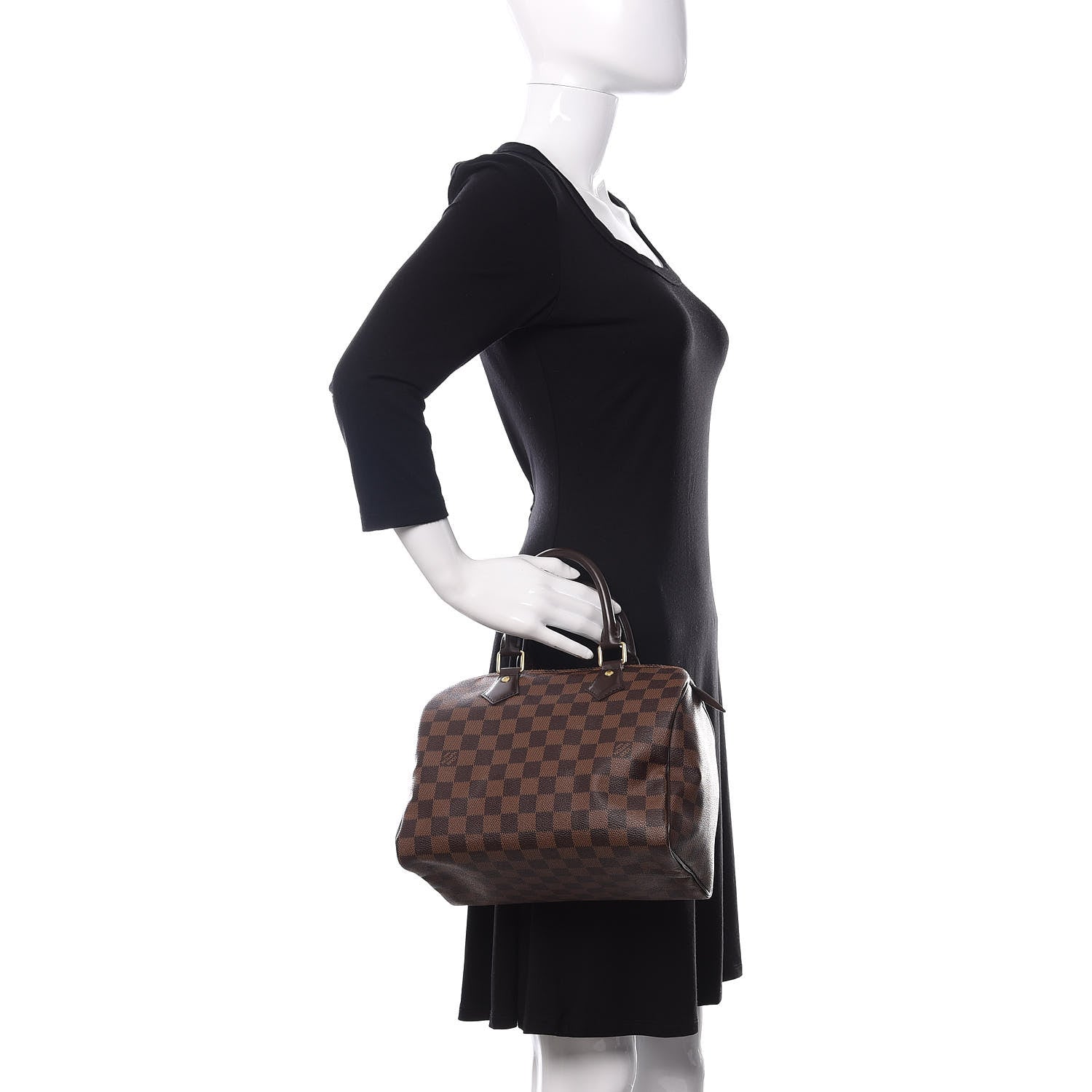 Louis Vuitton Damier Ebene Speedy 25 2 of 13