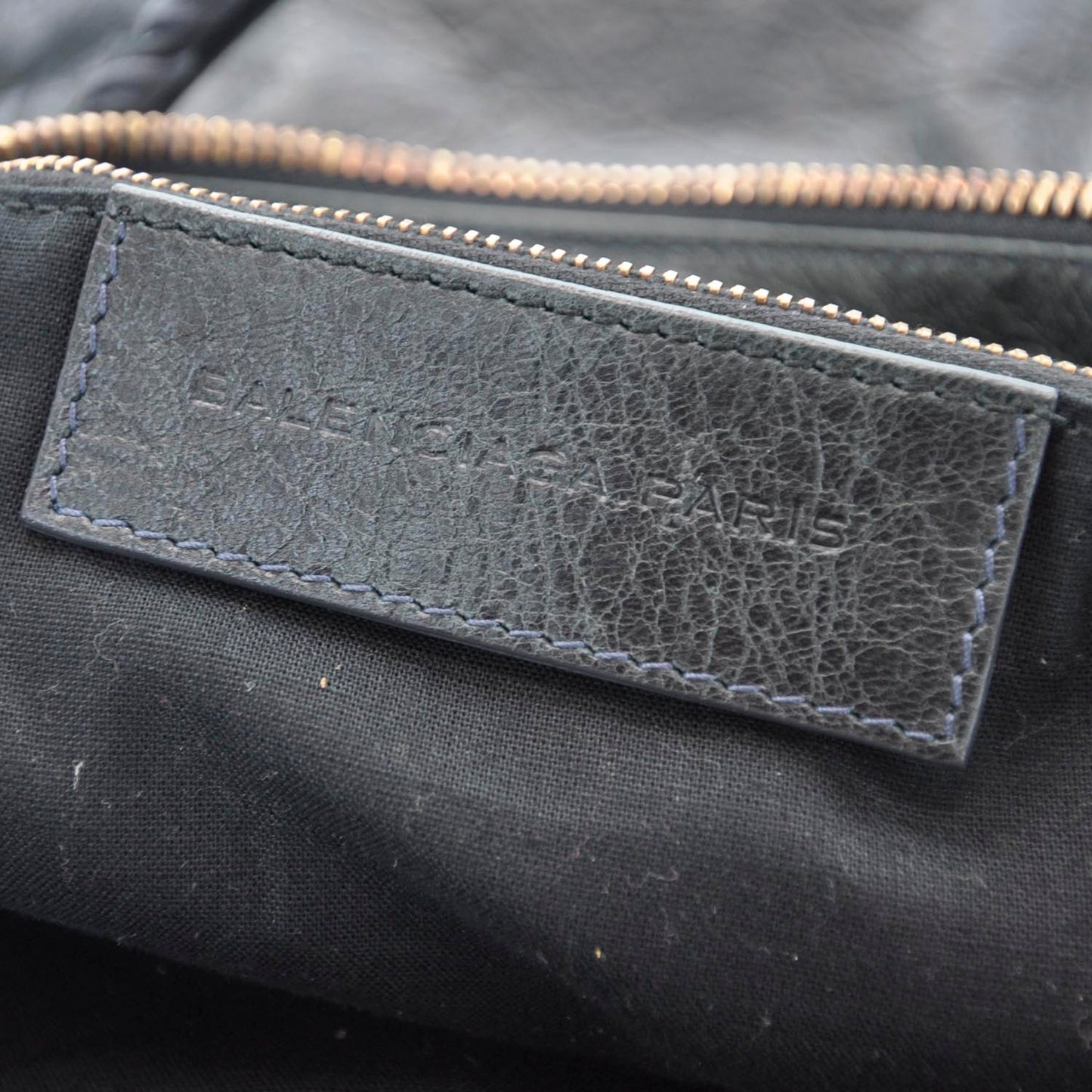 Agneau Giant 21 Rose Gold Hardware Part Time Anthracite